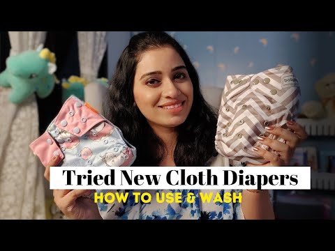 🌸All about Cloth Diapers| How to use And Wash | Baby के लिए कौन cloth diaper