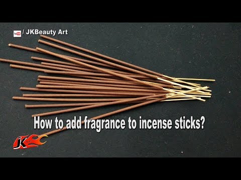 How to add fragrance to incense sticks | JK Beauty art