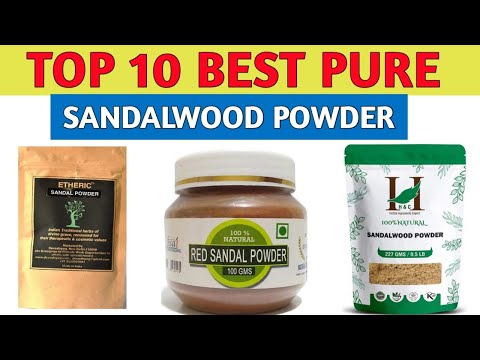 Top 10 Best Pure Sandalwood Powder In India | 100% Pure Sandalwood Powder With
