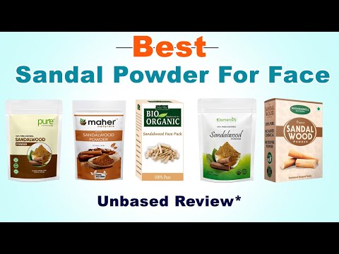 Best Sandal Powder For Face In India // Sandalwood Face Pack//Chandan Powder//Organic