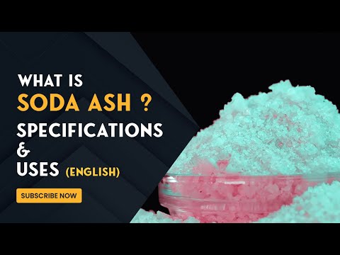 WHAT IS SODA ASH ? SODA ASH - SPECIFICATIONS &