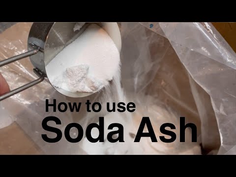 How to use SODA ASH for tie