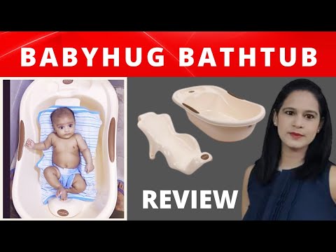 BABYHUG BATHTUB from FirstCry |4 Month Honest Review for Baby Bath | By Mommy