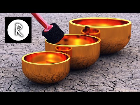 9 HOURS Tibetan Healing Sounds - Singing Bowls - Natural sounds Gold for Meditation &