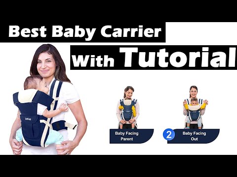 Best Baby Carrier Unboxing & Review of Luvlap with Complete Tutorial |