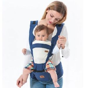 Front Facing Blue Baby Slings