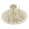 Silver Plated Pooja Thali