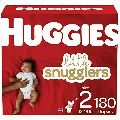 Huggies Little Snugglers Disposable Baby Diapers Size N, 1, 2, 3, 4, 5, 6