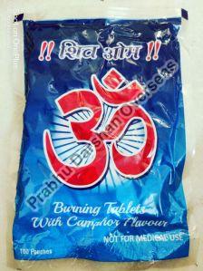 Om Burning Mini Camphor Tablet