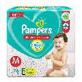 Pampers All round Protection Pants Medium size baby diapers 76 Count Anti Rash