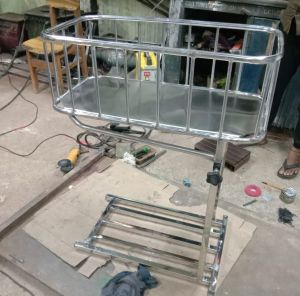 Stainless Steel Baby Cradle