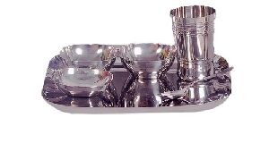 Stainless Steel Dinner Set