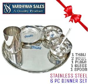 Stainless Steel Dinner Set