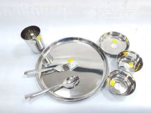 Stainless Steel Dinner Set